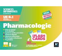 Flashcards DEI - UE B.1 Sciences biomédicales - Pharmacologie - Sandrine Faure - Foucher - broché - Scolaire / Universitaire