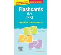 Flashcards IFSI. Toute l'UE 2 du semestre 1 Julie Violet (Auteur)