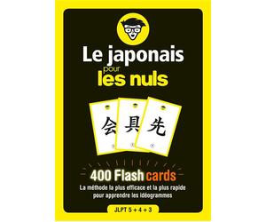 Flashcards Le japonais pour les Nuls 2nde édition - Vincent Grepinet - First - Coffret - Méthode de langue