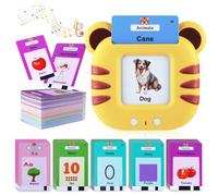 Flashcards pour enfants Italien et anglais Cartes Flash Cards parlants Enfants, Ami Vocabole Jeu Italien, Jeux Montessori 2 3 4 5 ans, Apprendre à parler Alphabet Couleurs Nombre Animaux - 224