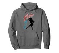 Flashdance Logo with Silhouette Vintage Movie Sweat à Capuche