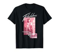 Flashdance Pink Photo Collage with Logo Vintage Movie T-Shirt