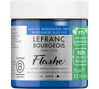 Flashe Bio Based Peinture Acrylique Pot De 75ml Bleu De Manganèse (Imitation) Série 2