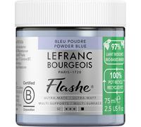 Flashe Bio Based Peinture Acrylique Pot De 75ml Bleu Poudre Série 2