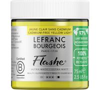 Flashe Bio Based Peinture Acrylique Pot De 75ml Jaune Clair Sans Cadmium Série 3