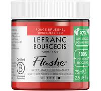 Flashe Bio Based Peinture Acrylique Pot De 75ml Rouge Brueghel Série 2