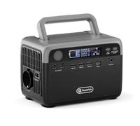 FlashFish 230,4 Wh Generateur Electrique portable, Batterie LiFePO4 300W (crête 600 W) avec 2x Ports CC, 4x Ports USB, éclairage LED, Station Electrique pour Camping, RV, Voyages,Panne de courant