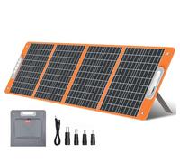 FlashFish Opvouwbaar Zonnepaneel 100 W, 18 V, voor Powerstation | monokristallijn, efficientie 21,5-23,5%, USB-C, QC3.0, camper, caravan, lichtgewicht 2,8 kg, ETFE