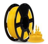 FLASHFORGE ABS PRO Filament pour imprimante 3D, filaments résistants à la chaleur, bobine de 1kg (2.2lbs), précision dimensionnelle +/- 0.02 mm, consommables ABS solides et durables (Jaune)