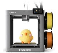 Flashforge Creator 5 Multicolore Imprimante 3D avec 4 têtes d'impression indépendantes, imprimante 3D Multi-matériaux avec calibrage et Mise à Niveau entièrement automatiques,Vitesse maximale:600mm/s