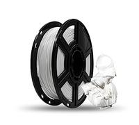 FLASHFORGE Filament d'impression 3D PLA de 1,75mm et en bobine de 0.5 kg Convient à la plupart des imprimantes FDM (blanc)