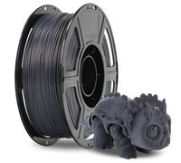 FLASHFORGE Filament PETG en fibre de carbone 1,75 mm, fibre de carbone PETG 3D pour imprimante 3D, bobine de 1 kg, précision dimensionnelle +/- 0,02 mm, léger & résistant à la chaleur et sans humidité