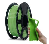 Flashforge Filament PLA flexible pour imprimante 3D, filaments d'impression 3D, bobine de 1 kg, précision dimensionnelle +/- 0,02 mm, respectueux de l'environnement, pas de fumée et pas d'odeur (vert