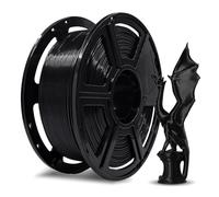 FLASHFORGE Filament PLA Haute Vitesse 1.75mm, 500mm/s Impression Haute Vitesse, Filament pour imprimante 3D rapide, résistant et à haut débit pour une impression rapide, 1kg(2.2lbs)/Spool (Noir)