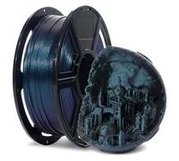 FLASHFORGE Filament PLA haute vitesse 1.75mm, 500mm/s, impression haute vitesse, filament pour imprimante 3D rapide, résistant et à haut débit pour une impression rapide, 1kg(Titane Brûlé)