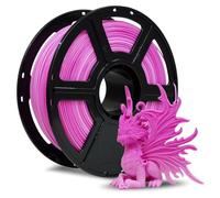 FLASHFORGE Filament PLA haute vitesse de 1,75 mm, 500mm/s, impression haute vitesse, filament rapide pour imprimante 3D, résistant et haut débit pour une impression rapide,1kg (Rose Blanc Dégradé)