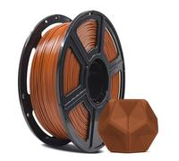 FLASHFORGE Filament PLA PRO pour imprimante 3D, 1,75 mm, bobine de 1 kg, précision dimensionnelle +/- 0,02 mm pour imprimante 3D FDM, meilleure ténacité et pas de nœuds (marron)