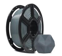 FLASHFORGE Filament pour imprimante 3D, filament PLA PRO de 1,75 mm, bobine de 1 kg, précision dimensionnelle +/- 0,02 mm pour imprimantes 3D FDM, meilleure ténacité et sans nœuds (gris)