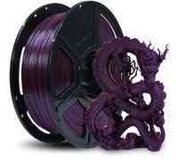 FLASHFORGE Filament pour Imprimante 3D PLA Caméléon Filament changeant de couleur 1.75mm, change de couleur avec la lumière et les angles, bobine de 1KG (2.2lbs), Dimensions+/- 0.02mm (Marsala)