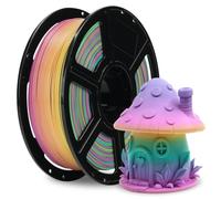 Flashforge HS PLA Filament 1,75 mm, 1 kg/2,2 lbs - PLA haute vitesse pour imprimante 3D (HS PLA Rainbow Candy)