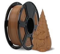Flashforge HS PLA Filament 1.75mm, 1kg/2.2lbs - Filament PLA Haute Vitesse pour Imprimante 3D (HS PLA Marron Clair)