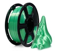 Flashforge PLA Silk 1.75mm Filaments pour imprimante 3D PLA Silk (Vert, 1kg)
