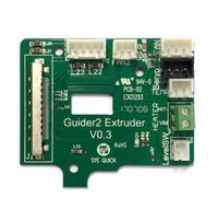 Flashforge Plaque d'adaptateur pour extrudeuse Flashforge pour Guider2 Adapté pour (imprimante 3D): FlashForge Guider II