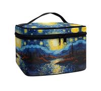 Flashideas Trousse de maquillage pour voyage facile à emporter, Van Gogh Nuit étoilée 1, one size