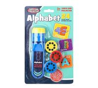 Flashlight Projector Kids - Portable ABS Storytelling Toy With Educational Picture Projection | Night Light Learning Torch For Bedroom Camping Games Reading | Birthday Christmas Cognitive Development