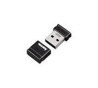 Hama Clé USB 2.0 Smartly 32 Go, jusqu'à 10 Mo/s, USB-A, Noire