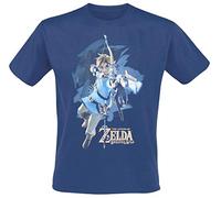Flashpoint AG Legend Zelda Breath of The Wild Link Bow T-Shirt, Multicolore (Multicolor 001), XXX (Taille Fabricant: X-Large) Homme