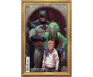 Flashpoint Beyond #6 Xermanico Card Stock Variant Cover B with Rated Comics acrylic backer