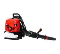 FLASIDU Souffleur de feuilles thermique 75cc, 4 temps, 7100RPM, 3.7KW, 5HP, 900CFM, 180*45*45cm, 210MPH, 220ml,Rouge