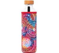 FLASKA - gourde revitalisante - mandala - 500ml noir G