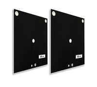 FLASLD couverture de soudure et de brasage, tapis de protection contre les flammes, 30 x 30 cm, tampon de brasage, plombier, trou, brûleur de propane(2 packs)