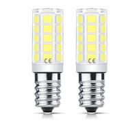 Flaspar E14 LED blanc froid 6000K 3W /410LM E14 LED lampe remplacement 40W ampoule halogène pour capot d'échappement, lampe de réfrigérateur, lampes de sel, non dimmable, paquet de 2