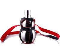 flasque à alcool en acier inoxydable, Bouteille de flacon vin gourde en acier inoxydable 64 oz, bouilloire Flagon avec sangle noire extérieure, cadeau consommation d'alcool et whisky for hommes femmes