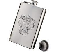 flasque à alcool en acier inoxydable, Ensemble de taille portable anti-fuite avec cadeau for les amateurs vin, pichet à Vodka en acier inoxydable, flacon poche, Camping plein air, whisky