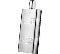 flasque à alcool en acier inoxydable, Ensemble flasque et entonnoir en acier inoxydable 12 oz - Acier anti-fuite for transporter de la vodka, un flacon plat, du whisky, pêche, vin, couple flacons