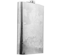 flasque à alcool en acier inoxydable, Flasque en acier inoxydable 304, petite flasque à main, ensemble de vin créatif 500 ml style chinois haute qualité, bouteille d'eau d'extérieur