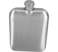 Flasque Alcool, Flasque vintage en acier inoxydable, mat et portable for l'extérieur