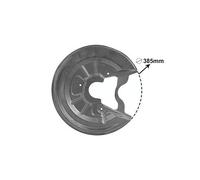 Flasque anti-poussière de disque arrière gauche pour Golf 5 et Golf 5 Plus