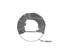 Flasque anti-poussière de disque avant gauche pour BMW E60/E61