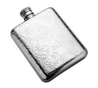 Flasque avec entonnoir, flacon de poche incurvé en acier inoxydable 304 de qualité alimentaire pour alcool | Coffret cadeau