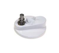 Flasque+axe+pignon/reducteur blanc pour robot multifonctions