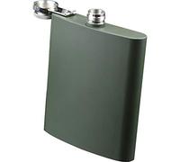 Flasque BIG Flacon 18 oz 500ML Hip Liquor en Acier Inoxydable Flasque Vissée Chapeau Couleur Noire ou Couleur Sliver Disponible Entonnoir Grand Libre Flasque A Whisky (Color : Arm Green)