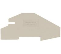 Flasque de fermeture et plaque intermédiaire Weidmüller WAP WDL2.5/S 1067700000-1