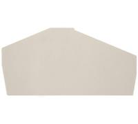 Flasque de fermeture et plaque intermédiaire Weidmüller ZAP/TW ZDKPE2.5-2 1805960000-1