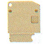 Flasque de fermeture Weidmüller AP KSKM 9509630000 20 pc(s)