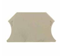 Flasque de fermeture Weidmüller WAP 2.5-10 GN 1072200000 50 pc(s)